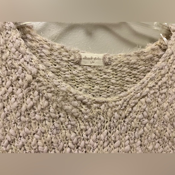 oversized cream alter’d state sweater s/m - Picture 3 of 3